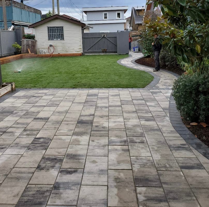 interlocking by Home Pro Concrete and Landscape in Metrotown