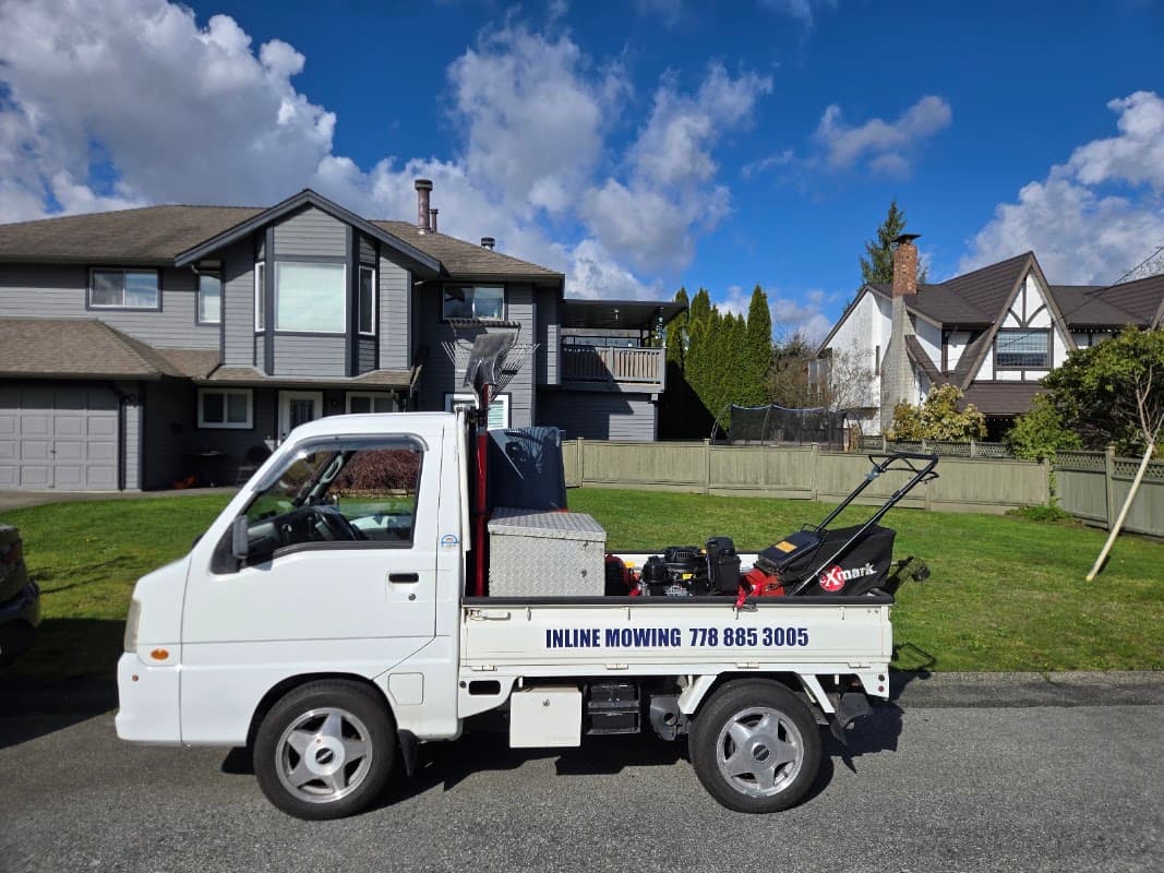lawn care by Inline Mowing in Coquitlam