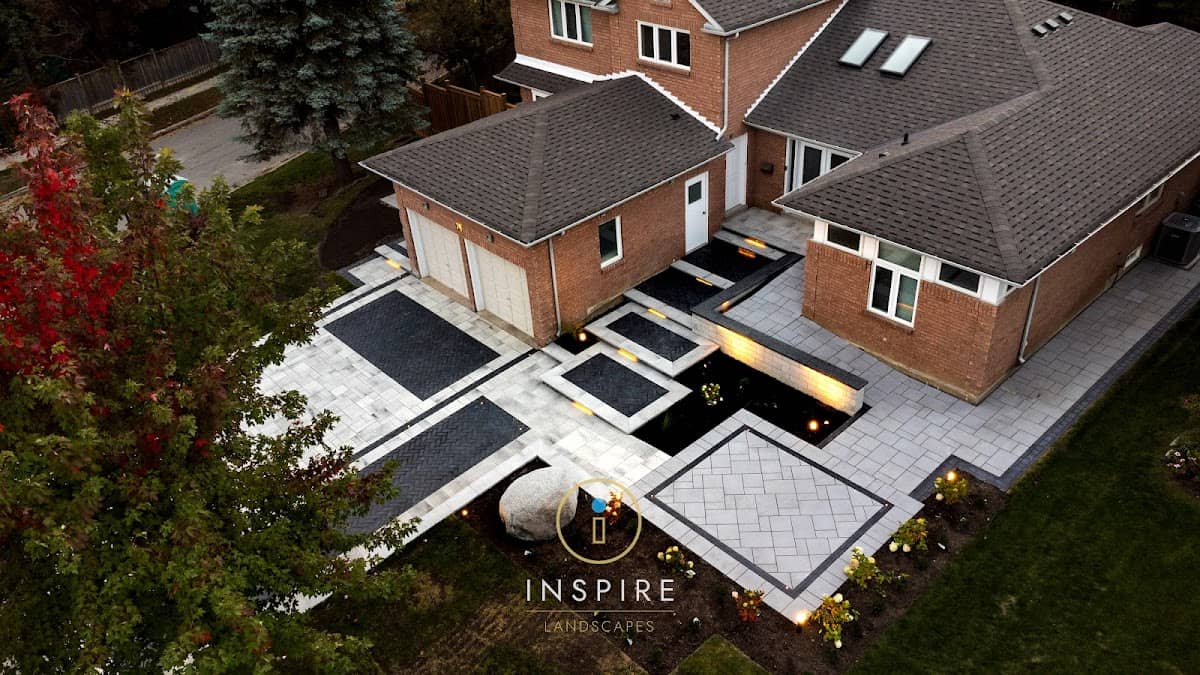 landscaping by Inspire Landscapes in Markham