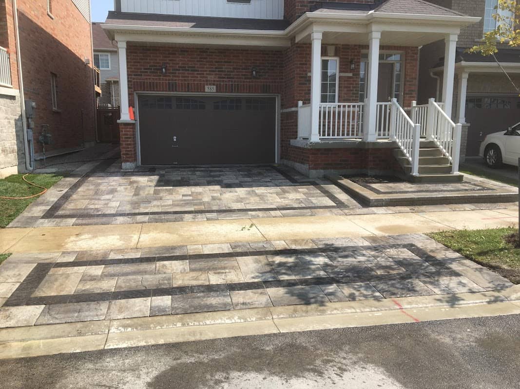Interlocking Driveway Toronto & Landscape Design By EGE, photograph 3 of Islington-City Centre West
