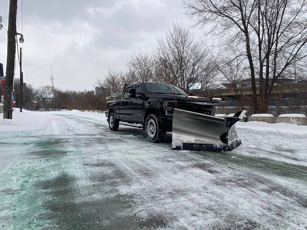 snow removal by Iron Construction Services in Lawrence Park