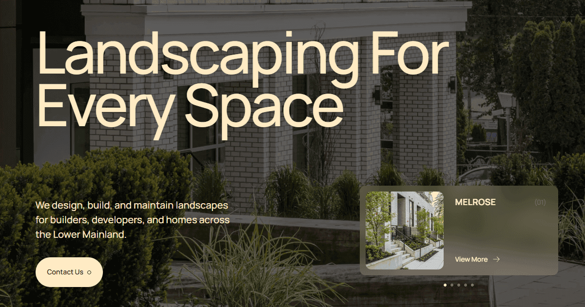 Isidore Landscapes Inc, photograph 4 of Metrotown