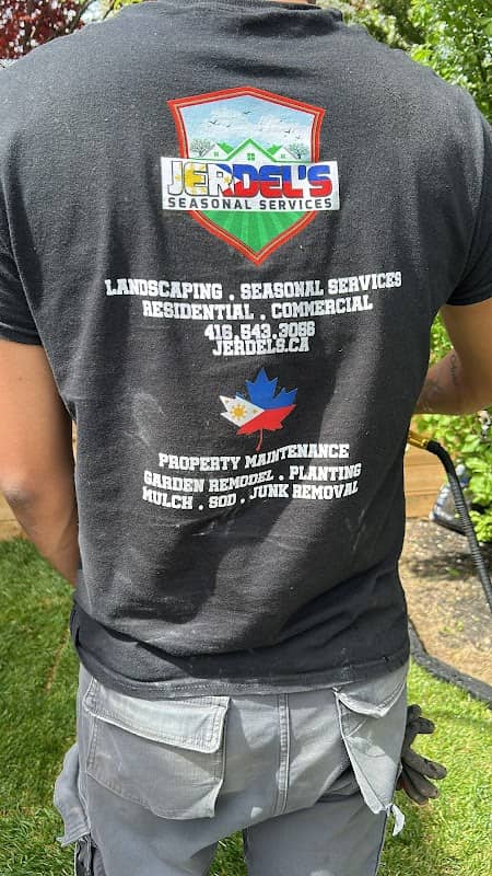 lawn care by Jerdel's Seasonal Services in Leaside