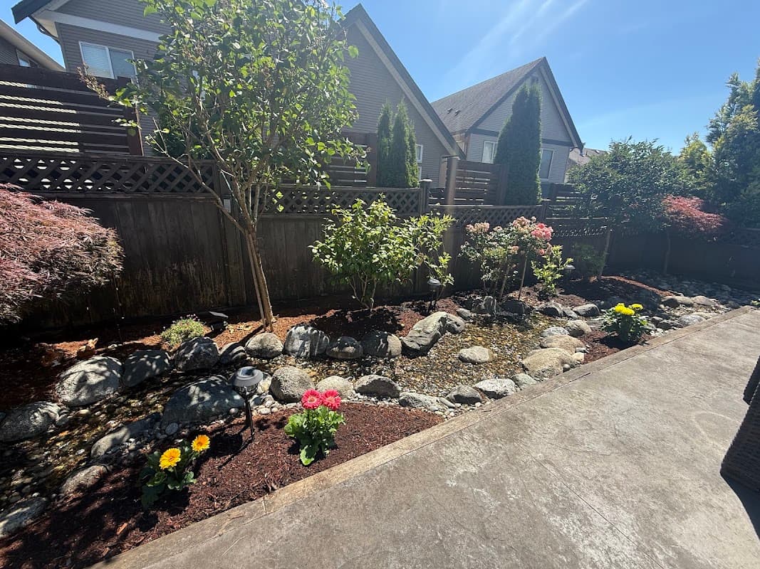 landscaping by Jim's Mowing - Langley in Cloverdale