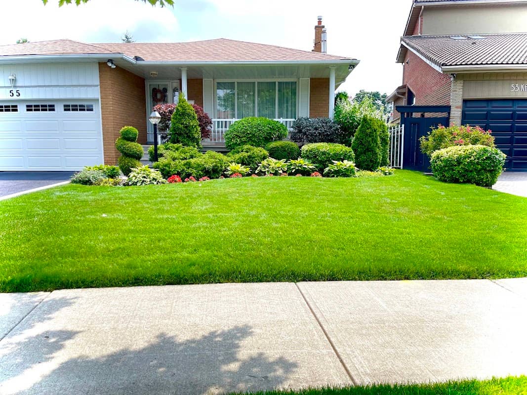 lawn care by JNB Landscaping in Agincourt