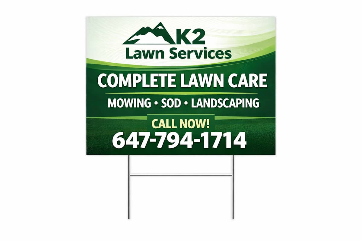 lawn care by K2 Lawn Services in Yonge & St. Clair