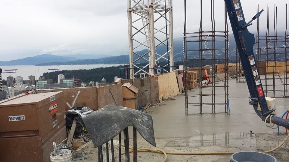 interlocking by Keltek Concrete Ltd in Yaletown