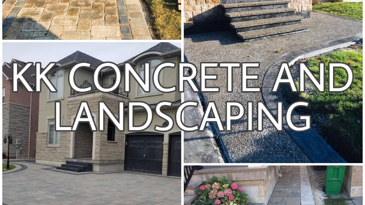landscaping by KK Concrete and Landscaping in Brampton