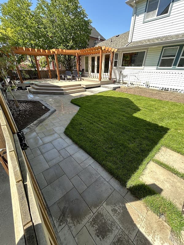 excavating & site prep by Klassic Hardscapes & Excavation in Cloverdale