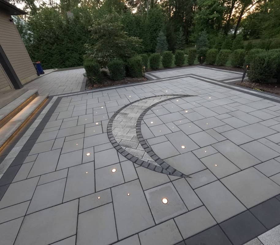landscape design by KO. Repair | Interlocking, Concrete, Fences & Decks in Mississauga