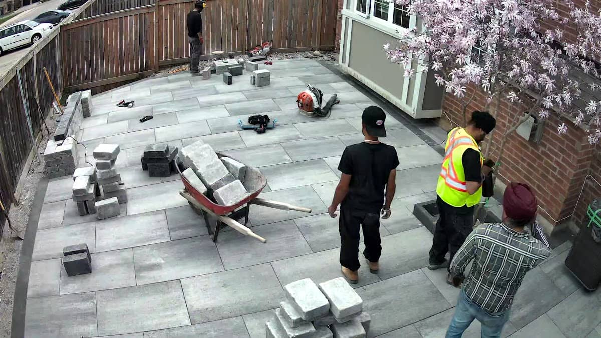 interlocking by Kohinoor contractors Inc. in Brampton