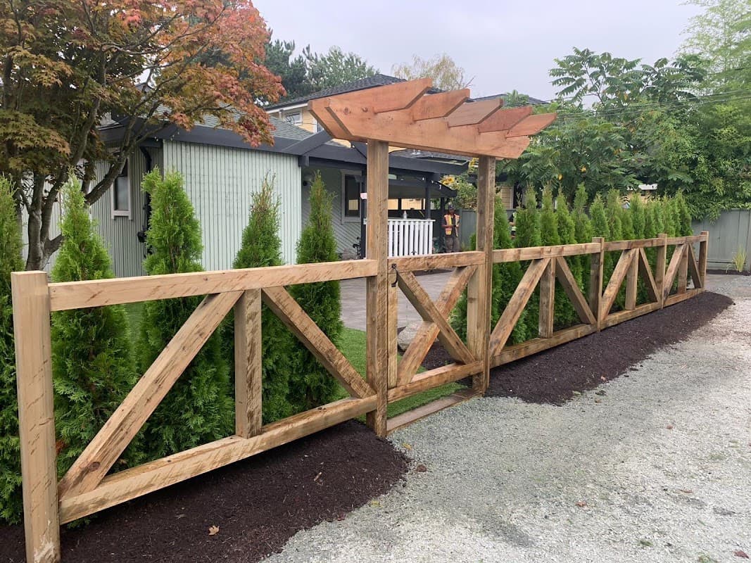 landscaping by Lee's Trees Ltd in Langley