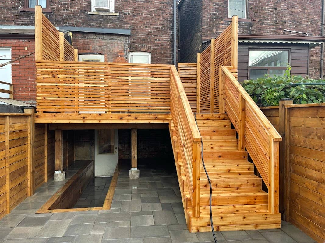fencing & decks by Lotus Interlock in Willowdale