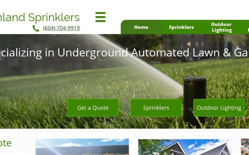 Lower Mainland Sprinklers, photograph 5 of Maple Ridge
