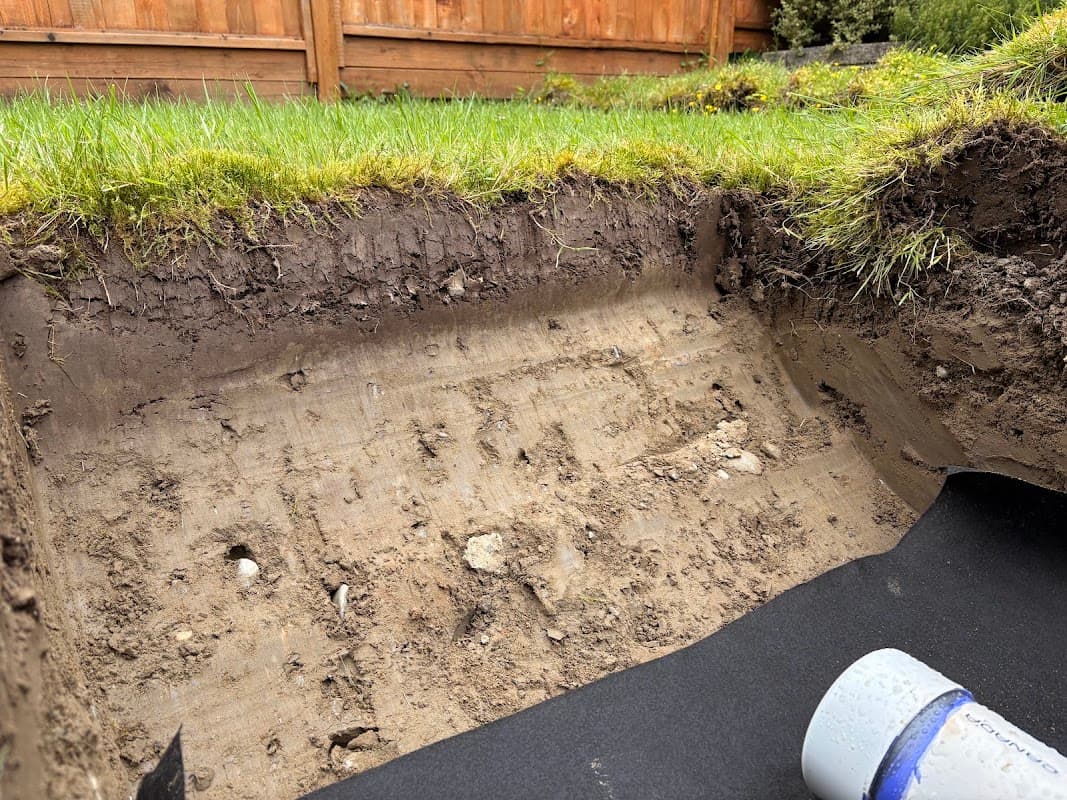 excavating & site prep by Mainline Drainage Ltd. in Dundarave