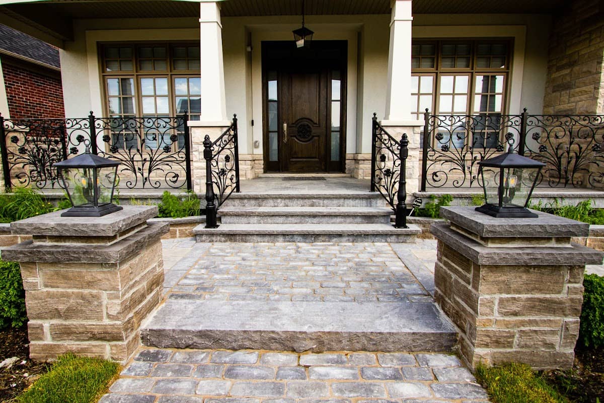 landscape design by Majestic Stone Landscaping in Richmond Hill