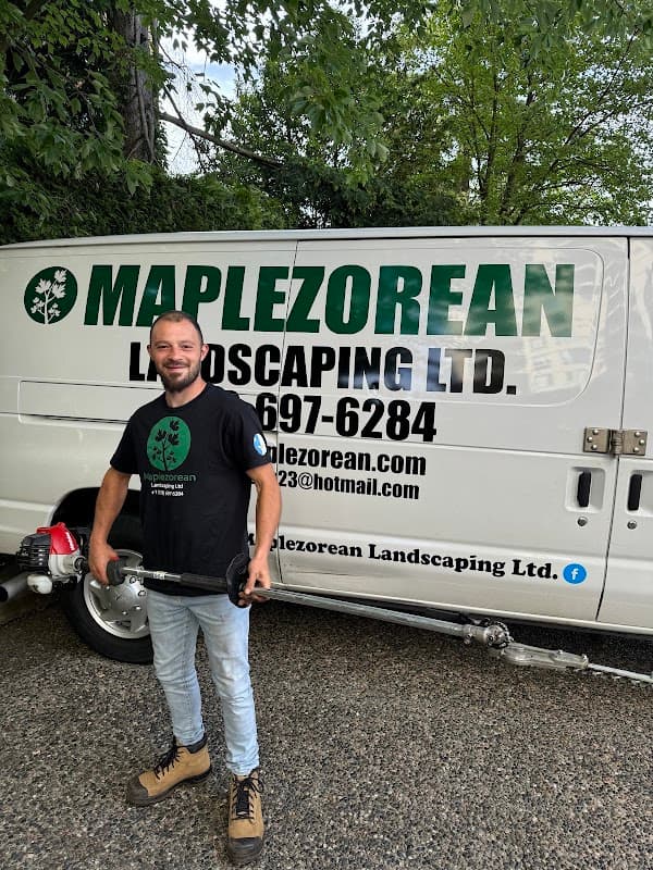 landscaping by Maplezorean Landscaping Ltd. in Metrotown