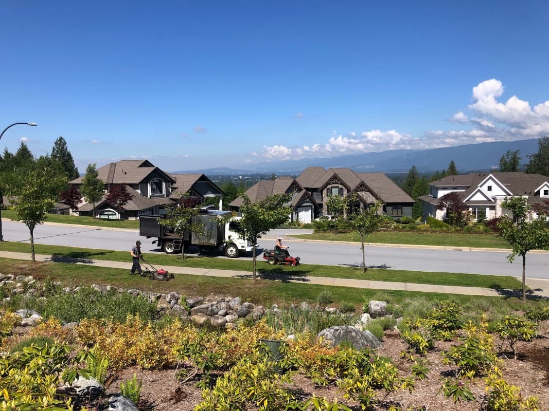 landscaping by Marc's Lawn care & Landscaping Ltd in Coquitlam