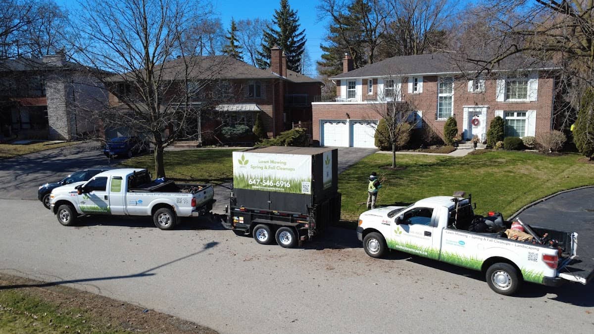 landscaping by MMC Lawn Care in Islington-City Centre West