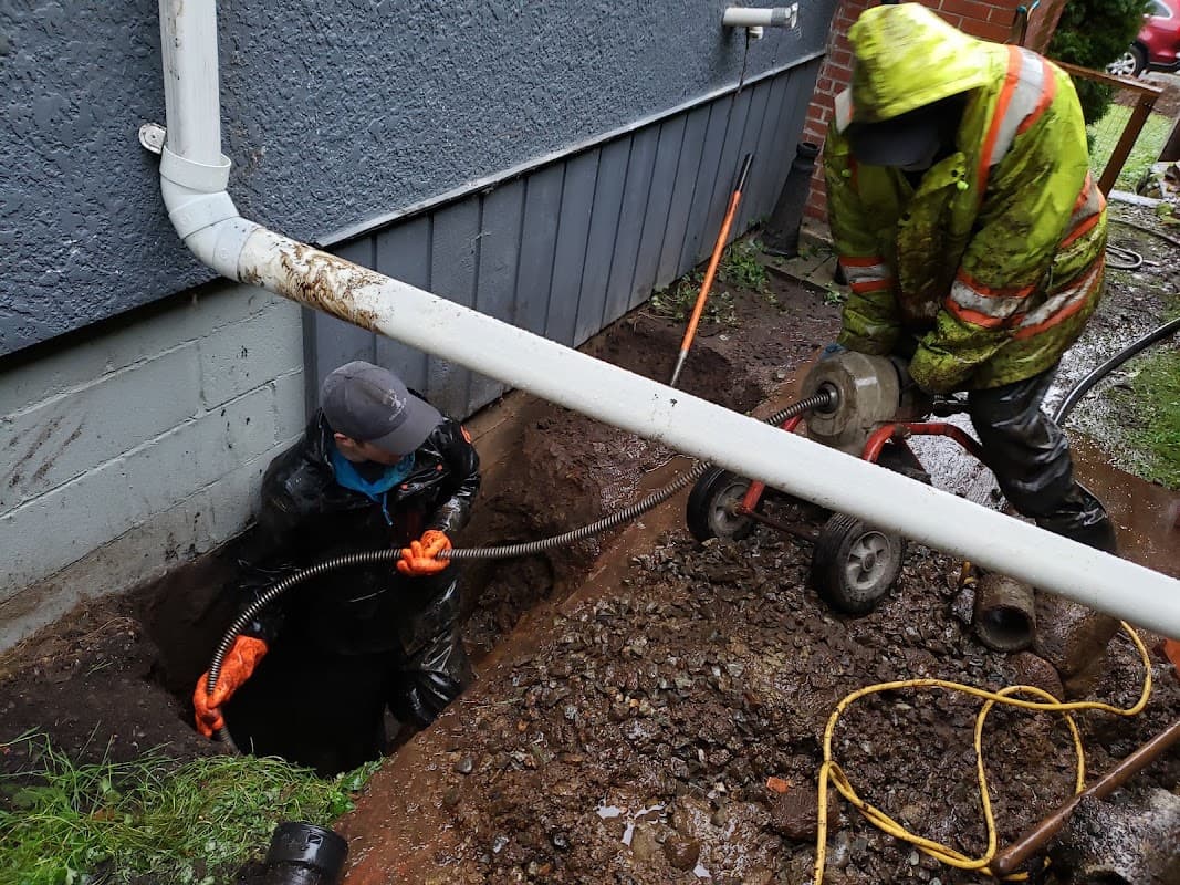 excavating & site prep by Modern Drainage Ltd in Hastings-Sunrise