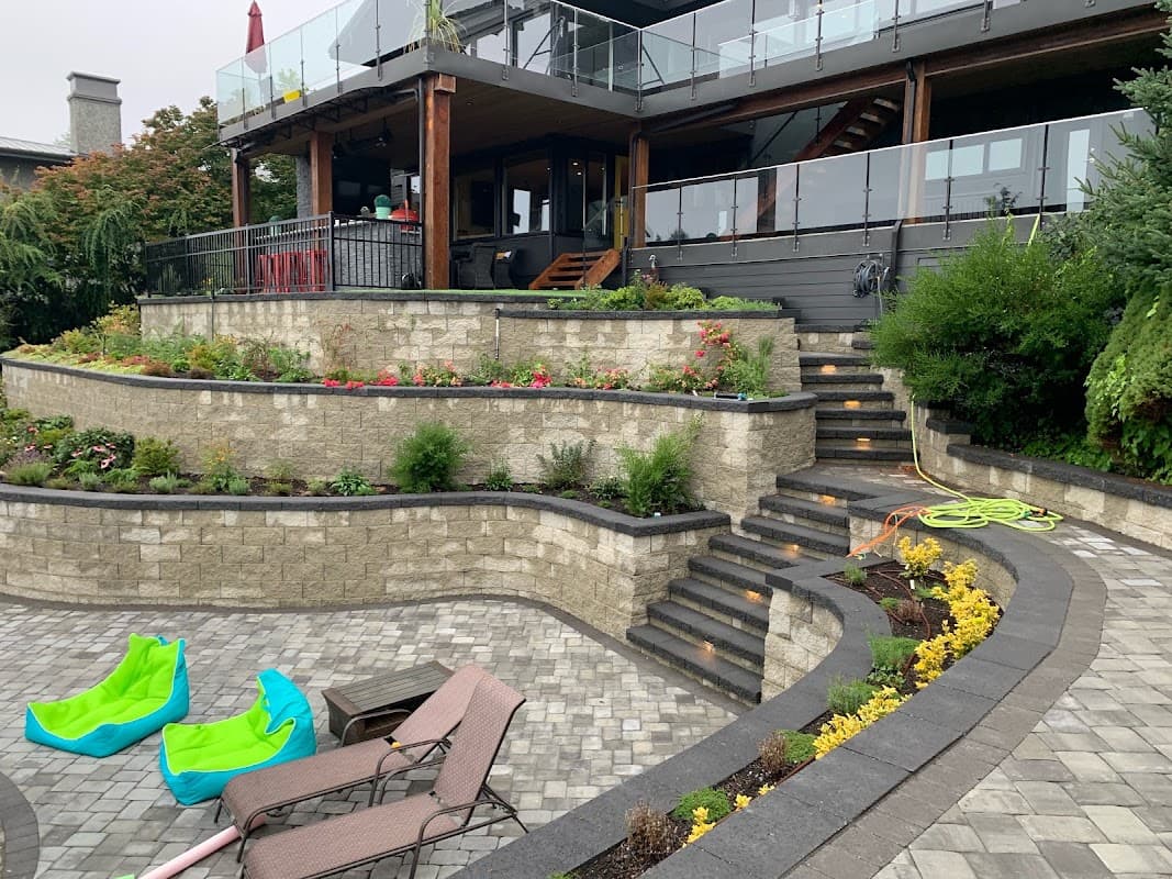 landscaping by Mountainscape Contracting Ltd. in Dundarave