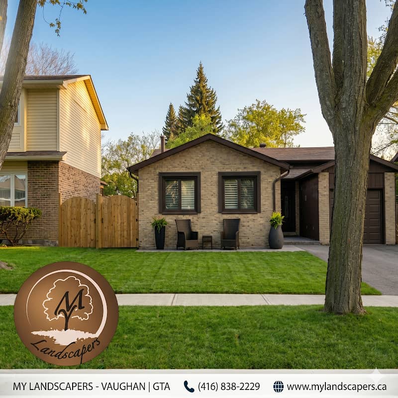 landscaping by My Landscapers Inc. in Willowdale