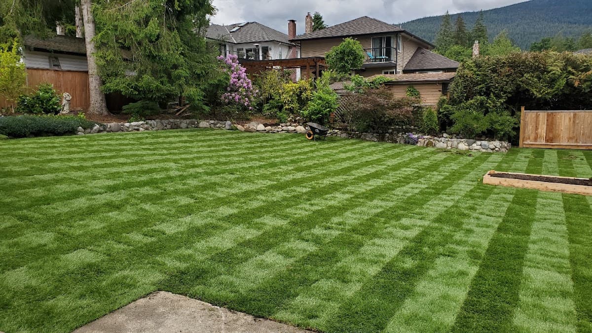 landscaping by NV Landscaping Services in Strathcona