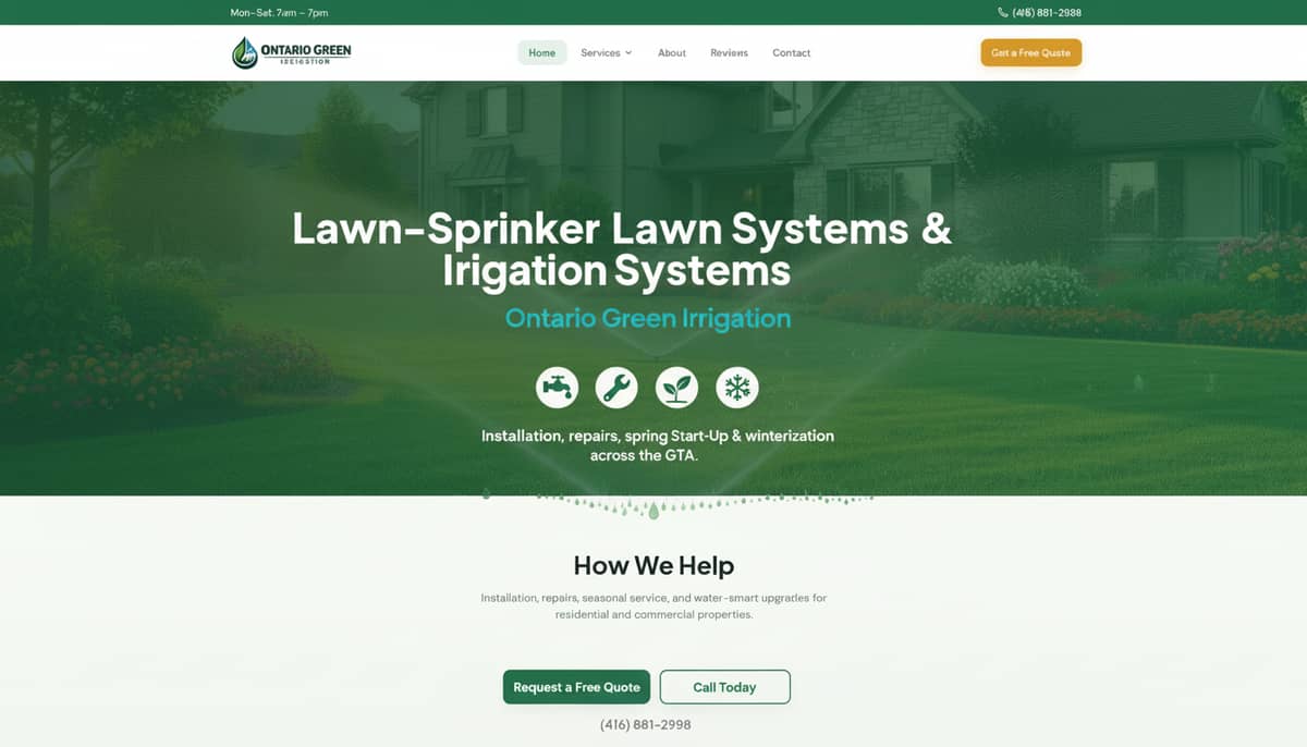 Ontario Green Irrigation Ltd, photograph 4 of Willowdale