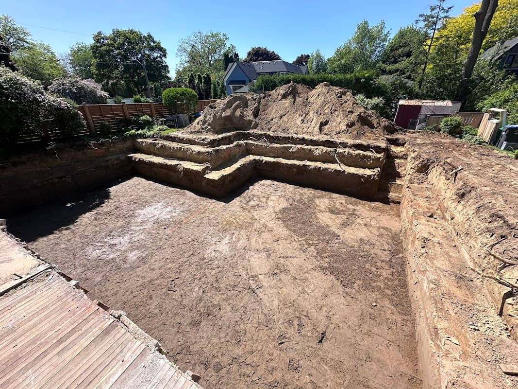 excavating & site prep by Oryk Group Ltd. in Mimico