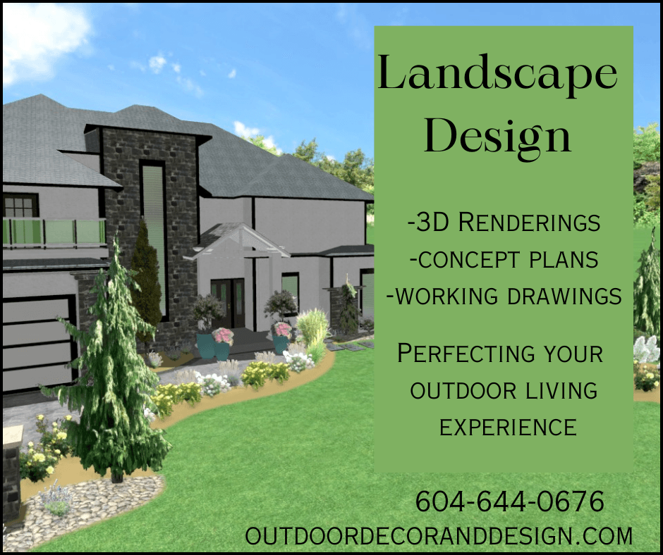 landscape design by Outdoor Decor and Design in Cloverdale