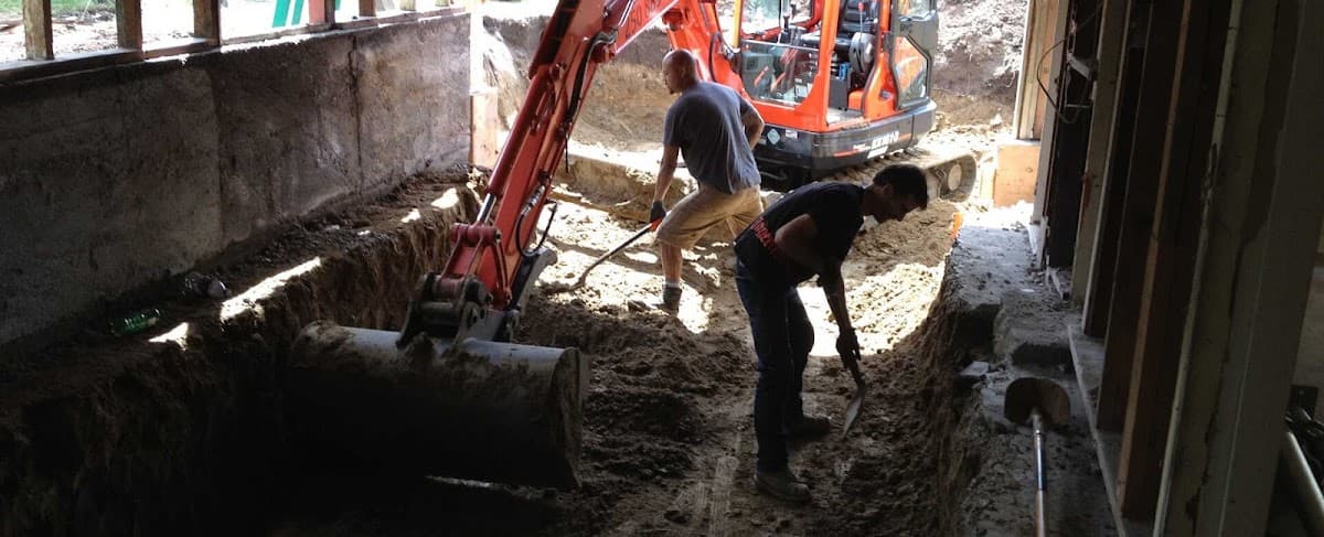 excavating & site prep by Pacific Group Developments in Tsawwassen