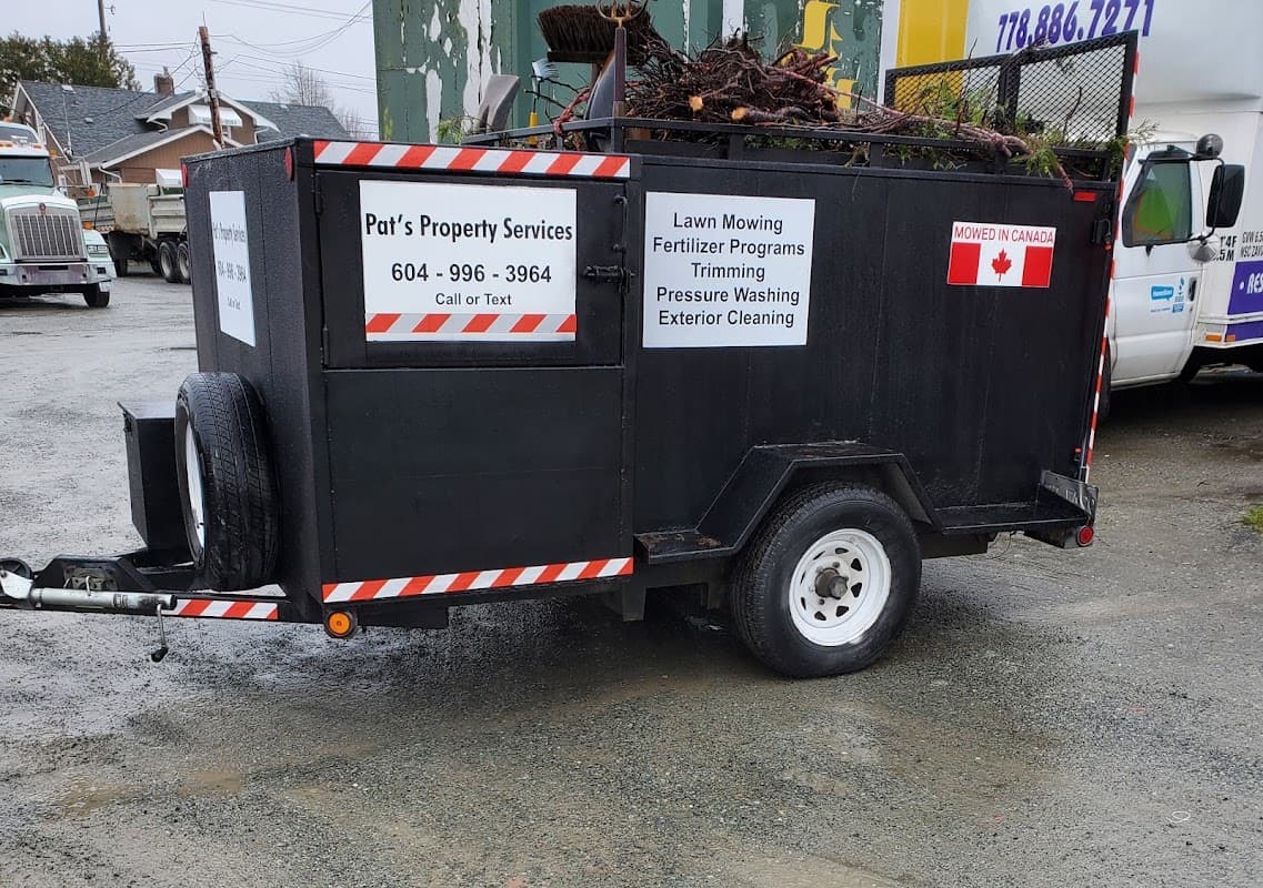 lawn care by Pat's Property Services in Cloverdale