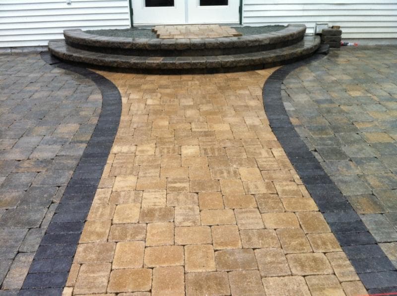 Paving Stone Contractor Langley, photograph 2 of Cloverdale