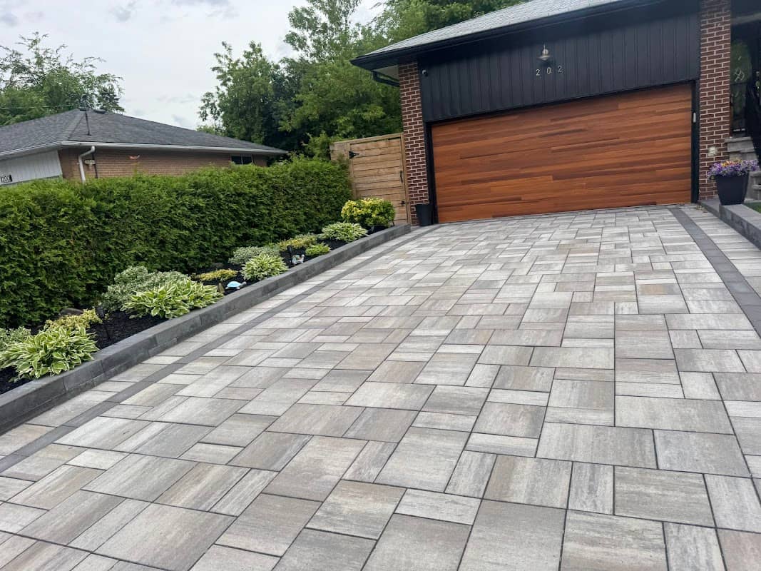 Pisces interlock and landscaping, photograph 2 of Bayview Village