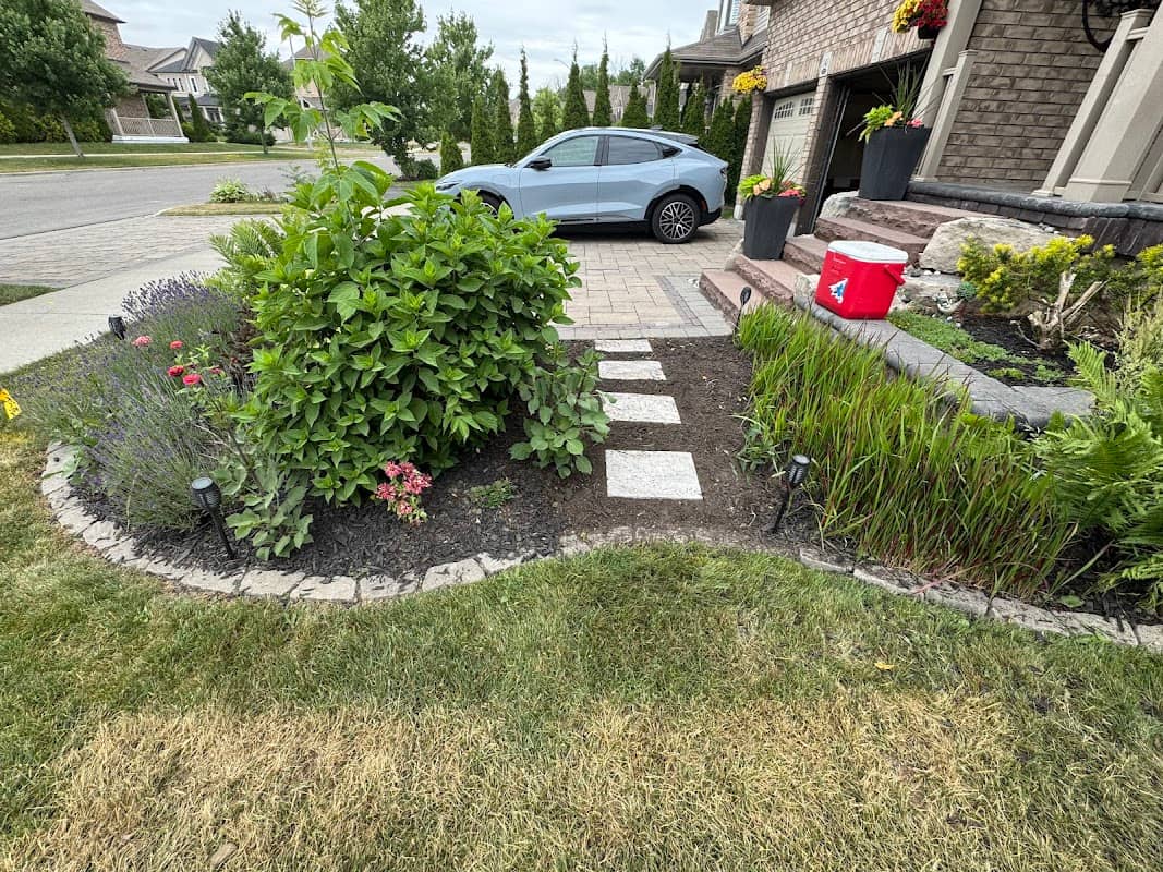 landscape design by Porter Landscaping in Whitby