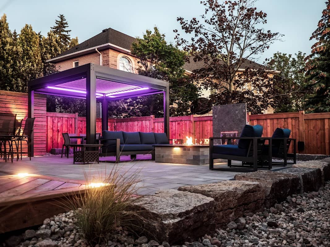 landscaping by Precision Landscaping in Willowdale