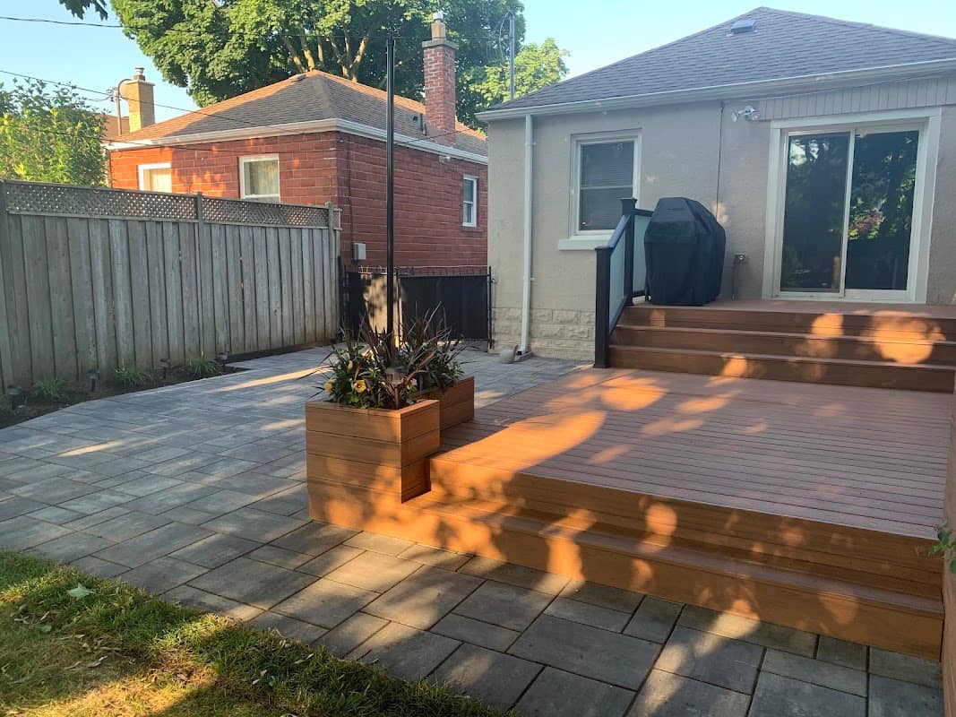 landscaping by Premier Landscaping & Design in Richmond Hill
