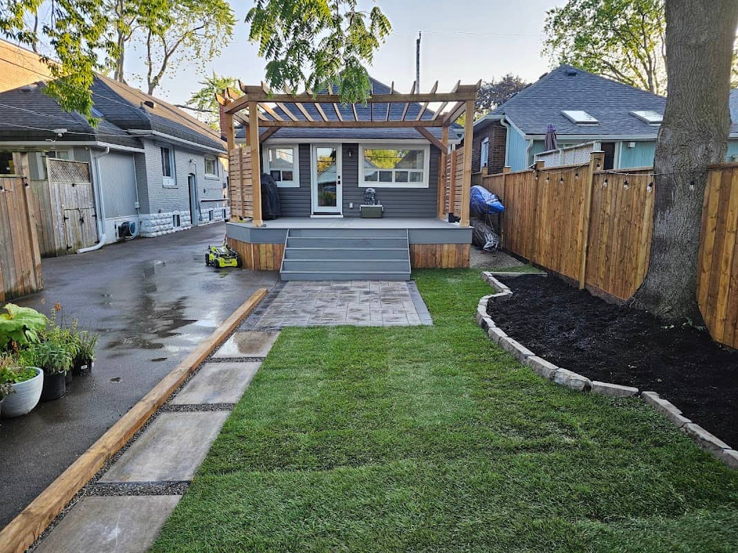 landscape design by Premium Interlocking Installation in The Junction