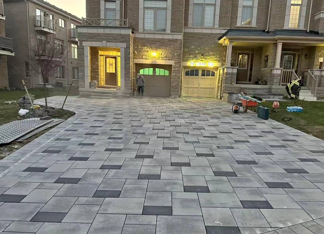 Prestige Concrete & Interlock Contractors Brampton, photograph 4 of Islington-City Centre West