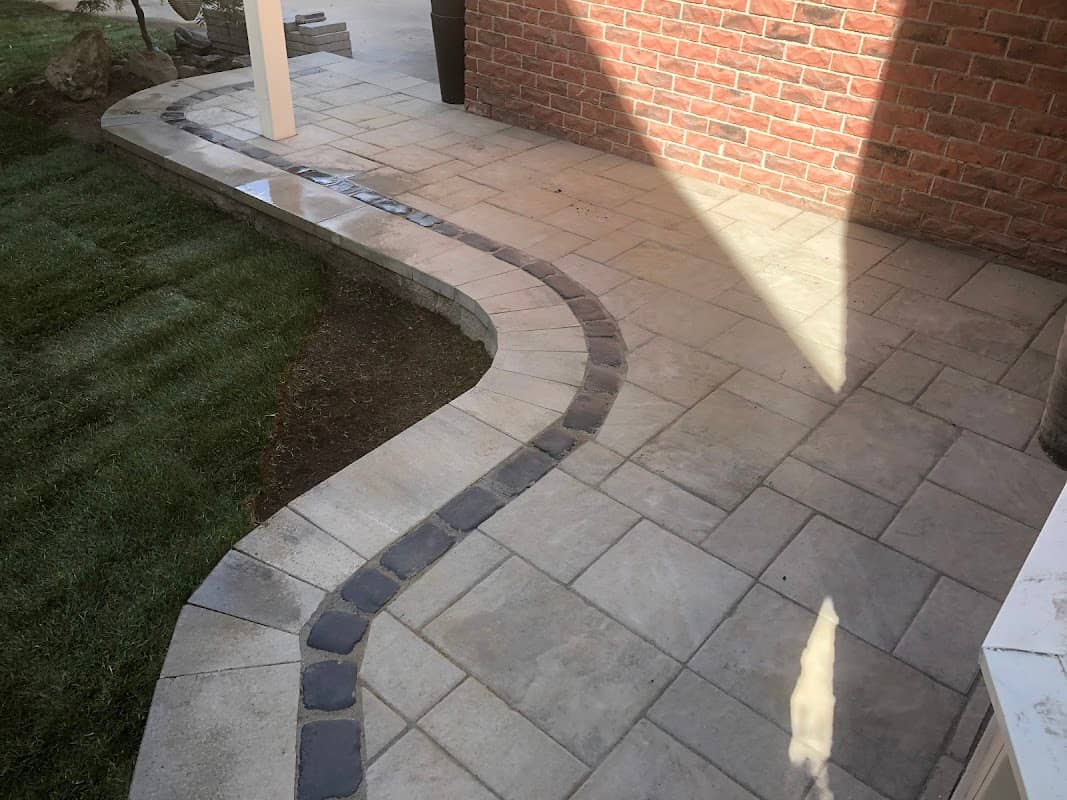 landscape design by Pro Cut Lawn Care and landscaping in Oakville