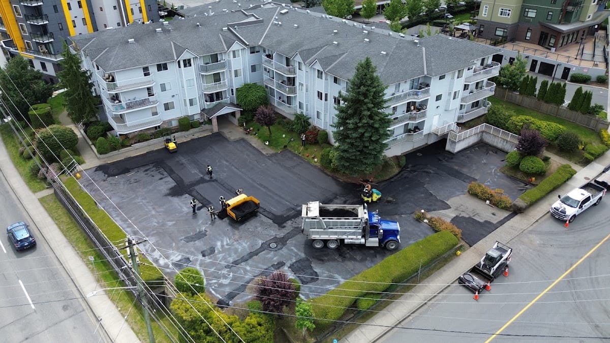 driveway paving by R.A.W Sealcoating & Paving Ltd. in Abbotsford