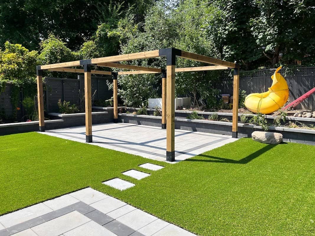 landscape design by RiverRock Landscaping in Willowdale