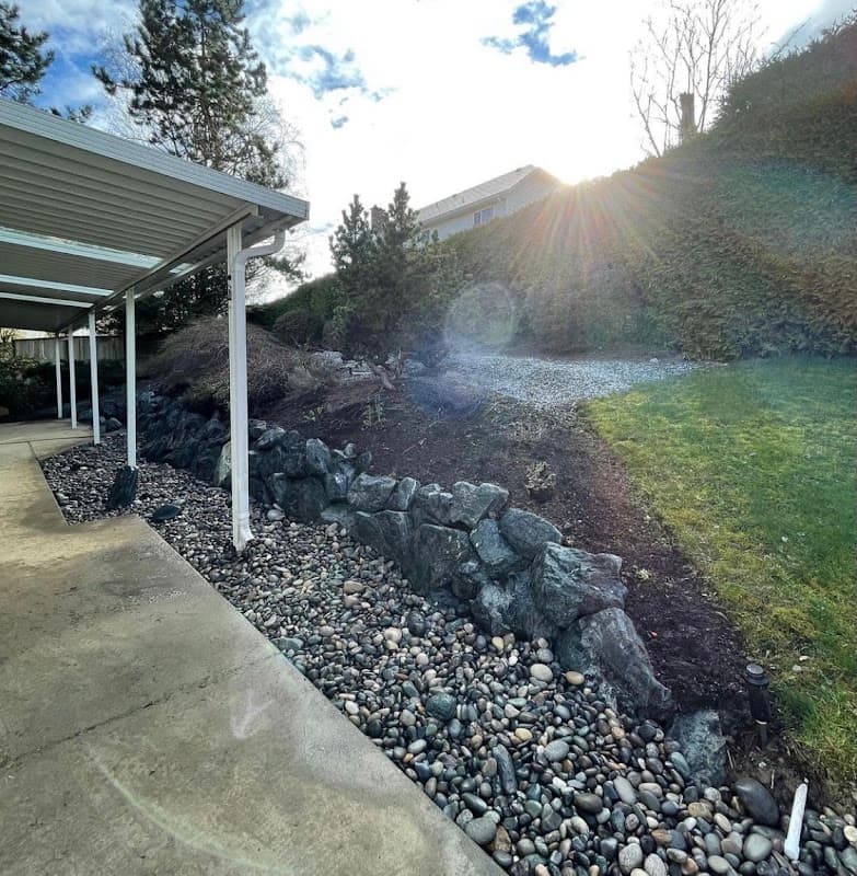 landscaping by Rock Stone Landscaping in Abbotsford