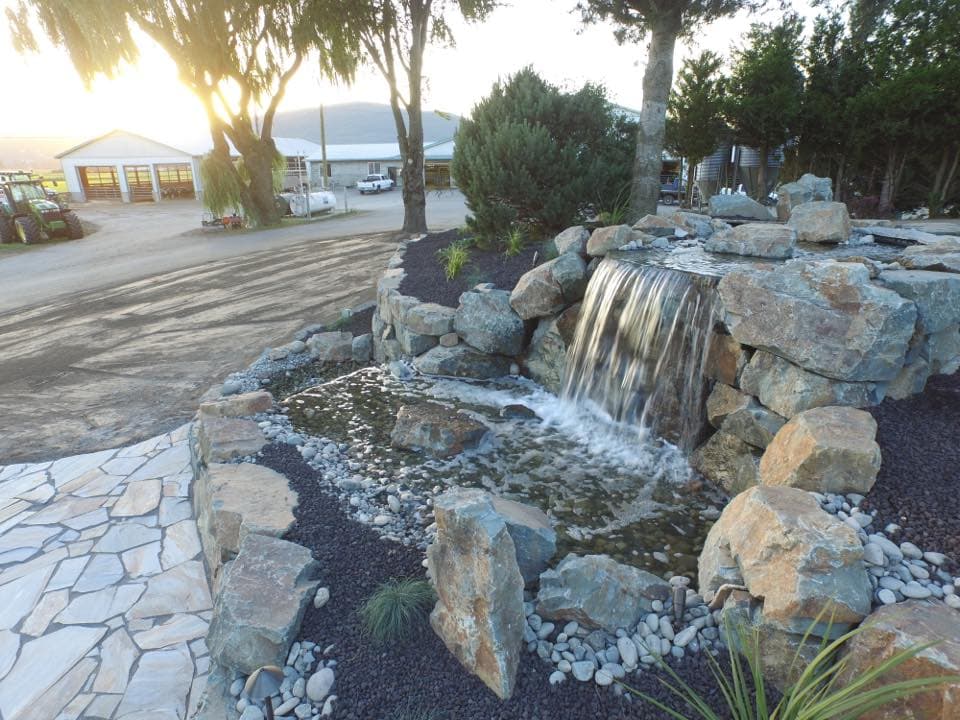 landscaping by Rockwest Hardscapes & Pools Ltd. in Abbotsford