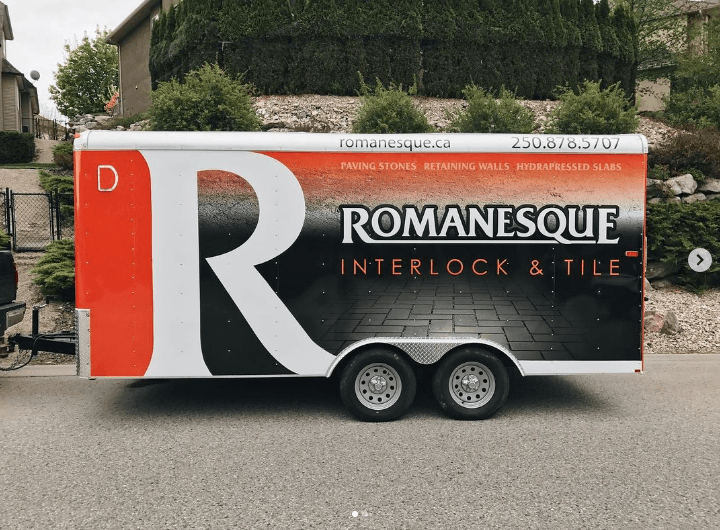 landscaping by Romanesque Interlock & Tile in Cloverdale