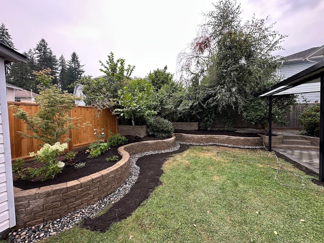 landscaping by RVS LANDSCAPING & MAINTENANCE LTD in Metrotown