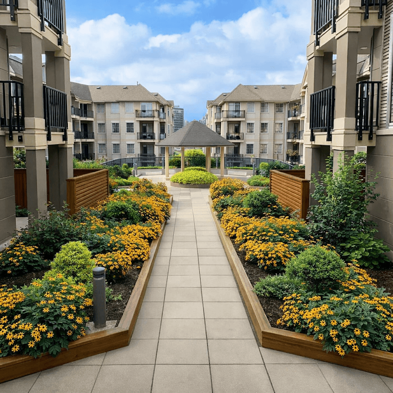 landscaping by Silence of the Lawns Landscaping Inc. in New Westminster