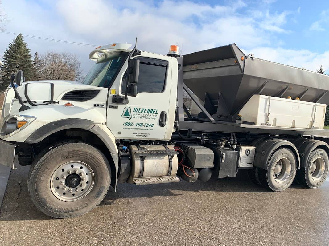 landscaping by Silverbel Landscaping & Snowplowing Ltd. Snowplowing, salting, lawn care, landscaping , snow removal, snow in Brampton