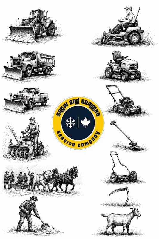 snow removal by Snow and Summer Service Company in Brampton