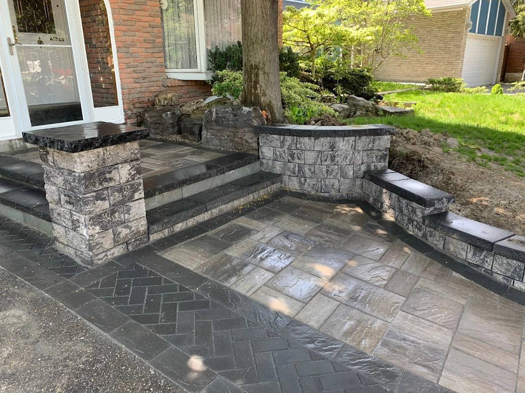 landscape design by Specialty Stone Projects - Interlocking Pickering & GTA in Pickering